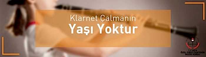 klarnet çalmak için yaş