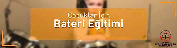 çocuklar için bateri kursu