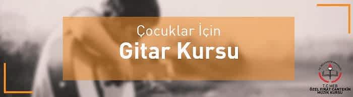 çocuklar için gitar kursu