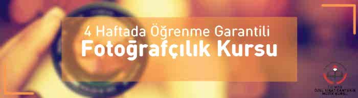 fotoğrafçılık kursu izmir